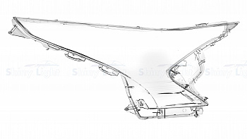 СТЕКЛО ФАРЫ ПРАВОЕ TOYOTA PRIUS XW50 15-18
