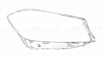 СТЕКЛО ФАРЫ ПРАВОЕ MERCEDES-BENZ A-CLASS W176 12-15