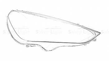 СТЕКЛО ФАРЫ ПРАВОЕ FORD GALAXY 06-15