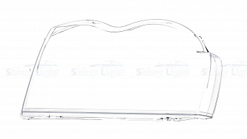 СТЕКЛО ФАРЫ ЛЕВОЕ JEEP GRAND CHEROKEE 04-10