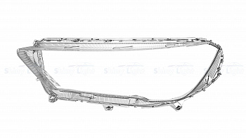 СТЕКЛО ФАРЫ ЛЕВОЕ HAVAL M6 21-25