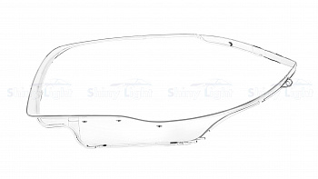 СТЕКЛО ФАРЫ ЛЕВОЕ BMW 1 SERIES E81 E82 E87 E88 04-11