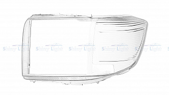 СТЕКЛО ФАРЫ ЛЕВОЕ TOYOTA LC70 07-23