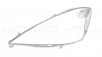 СТЕКЛО ФАРЫ ЛЕВОЕ HONDA FIT 07-10