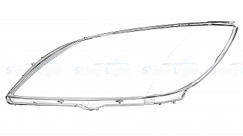 СТЕКЛО ФАРЫ ЛЕВОЕ MAZDA 3 BK ХЕТЧБЕК 03-09