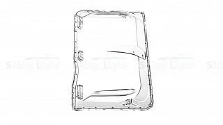 Стекло фары левое Jaecoo J7 2023+