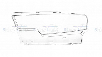 СТЕКЛО ФАРЫ ЛЕВОЕ DODGE RAM 18-23 FULL LED