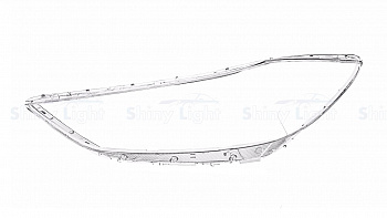 СТЕКЛО ФАРЫ ЛЕВОЕ HYUNDAI ELANTRA 15-19