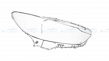 СТЕКЛО ФАРЫ ПРАВОЕ MAZDA 6 GJ 12-15