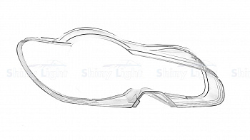 СТЕКЛО ФАРЫ ПРАВОЕ JAGUAR XF 07-11
