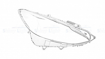 СТЕКЛО ФАРЫ ПРАВОЕ MAZDA 3 BM 13-17 КСЕНОН