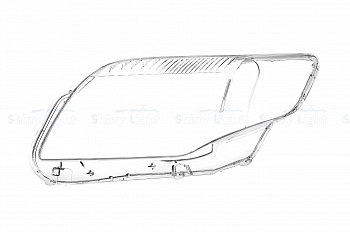 СТЕКЛО ФАРЫ ЛЕВОЕ TOYOTA COROLLA AXIO/FIELDER E140 06-12