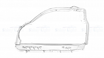 СТЕКЛО ФАРЫ ЛЕВОЕ NISSAN X-TRAIL T31 07-11