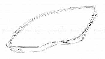 СТЕКЛО ФАРЫ ЛЕВОЕ MERCEDES-BENZ R-CLASS W251 10-17