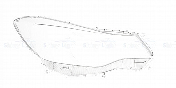 СТЕКЛО ФАРЫ ПРАВОЕ SUBARU XV 11-16
