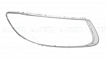 СТЕКЛО ФАРЫ ПРАВОЕ HYUNDAI SANTA FE 05-12