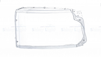СТЕКЛО ФАРЫ ПРАВОЕ LAND ROVER DISCOVERY 4 09-13