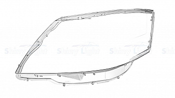 СТЕКЛО ФАРЫ ЛЕВОЕ TOYOTA ALPHARD 05-08