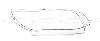 СТЕКЛО ФАРЫ ПРАВОЕ BMW 3 SERIES E93 E92 10-13