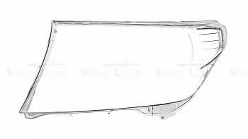СТЕКЛО ФАРЫ ЛЕВОЕ TOYOTA LC200 07-11