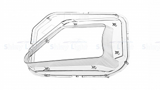 Стекло фары левое Changan UNI-T 2020+