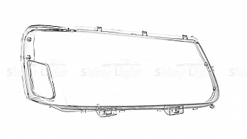 СТЕКЛО ФАРЫ ПРАВОЕ SUBARU FORESTER 02-05 USA