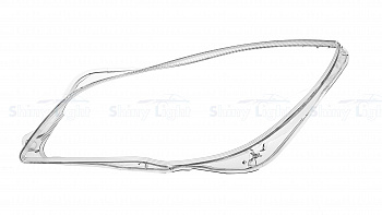 СТЕКЛО ФАРЫ ЛЕВОЕ OPEL INSIGNIA 13-17