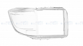 СТЕКЛО ФАРЫ ПРАВОЕ TOYOTA LC70 07-23