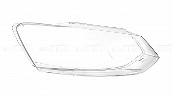 СТЕКЛО ФАРЫ ПРАВОЕ VW POLO 15-20 (ПОД ЛАМПУ H7)