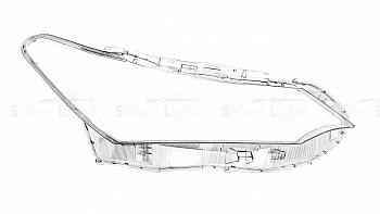СТЕКЛО ФАРЫ ПРАВОЕ TOYOTA COROLLA AXIO/FIELDER E160 15-22