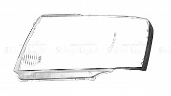 СТЕКЛО ФАРЫ ЛЕВОЕ NISSAN PATROL Y61 04+