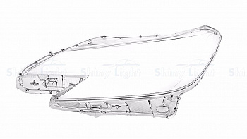 СТЕКЛО ФАРЫ ЛЕВОЕ TOYOTA MARK X 130 12-19