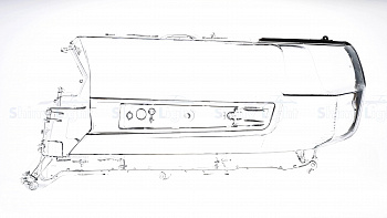 СТЕКЛО ФАРЫ ЛЕВОЕ TOYOTA LC200 15-21