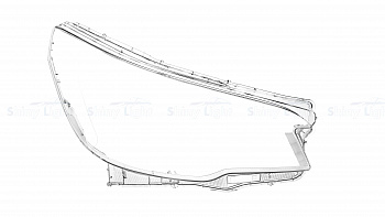 СТЕКЛО ФАРЫ ПРАВОЕ SUBARU FORESTER 19-21
