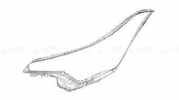 СТЕКЛО ФАРЫ ЛЕВОЕ TOYOTA C-HR 16-19 LED (KOITO)