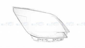 СТЕКЛО ФАРЫ ПРАВОЕ CHEVROLET COBALT 11-23