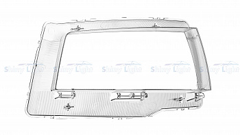 СТЕКЛО ФАРЫ ПРАВОЕ JAC JS6 22+