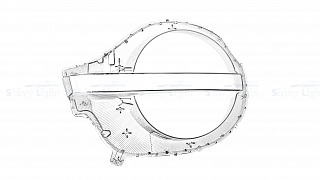 Стекло фары правое Tank 300 2021+