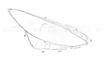 СТЕКЛО ФАРЫ ПРАВОЕ MAZDA 3 BM 13-17 ГАЛОГЕН