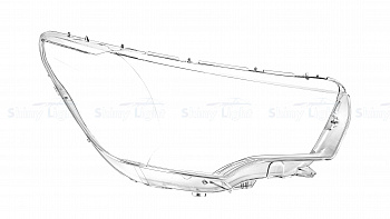 СТЕКЛО ФАРЫ ПРАВОЕ CITROEN C4 10-16