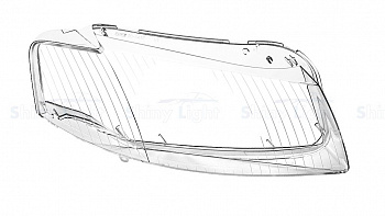 СТЕКЛО ФАРЫ ПРАВОЕ AUDI A3 8P 03-08