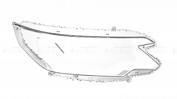 СТЕКЛО ФАРЫ ПРАВОЕ HONDA CR-V 14-18
