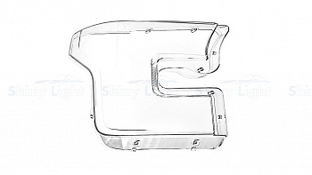 СТЕКЛО ФАРЫ ПРАВОЕ FORD F-150 RAPTOR 17-20