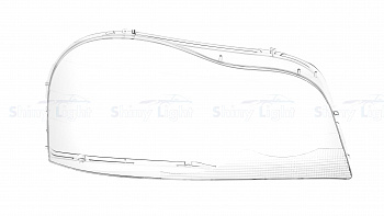 СТЕКЛО ФАРЫ ПРАВОЕ VOLVO XC90 02-14