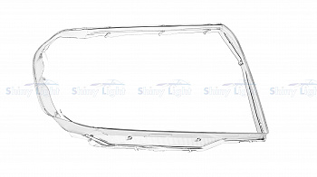 СТЕКЛО ФАРЫ ПРАВОЕ HONDA PILOT 08-15