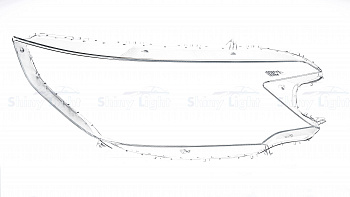 СТЕКЛО ФАРЫ ПРАВОЕ HONDA CR-V 11-15