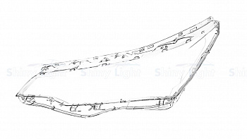 СТЕКЛО ФАРЫ ЛЕВОЕ TOYOTA COROLLA E160 15-18 RU