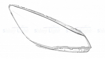 СТЕКЛО ФАРЫ ПРАВОЕ FORD KUGA 12-16