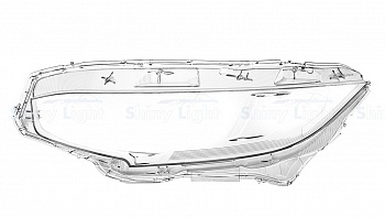 СТЕКЛО ФАРЫ ЛЕВОЕ HONDA CIVIC X 15-21 ГАЛОГЕН
