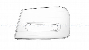 СТЕКЛО ФАРЫ ЛЕВОЕ CHEVROLET TRAILBLAZER 01-06